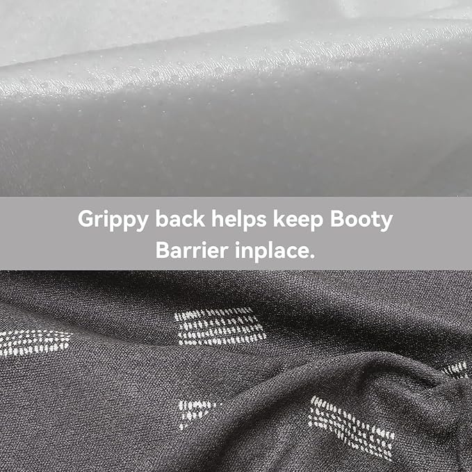 Booty Barrier - Highly Water-Resistant Washable Car Seat Cover for Post-Workout and Kids - Soft, Absorbent, Eco-Friendly Fabric Made from Recycled Water Bottles (Slate)