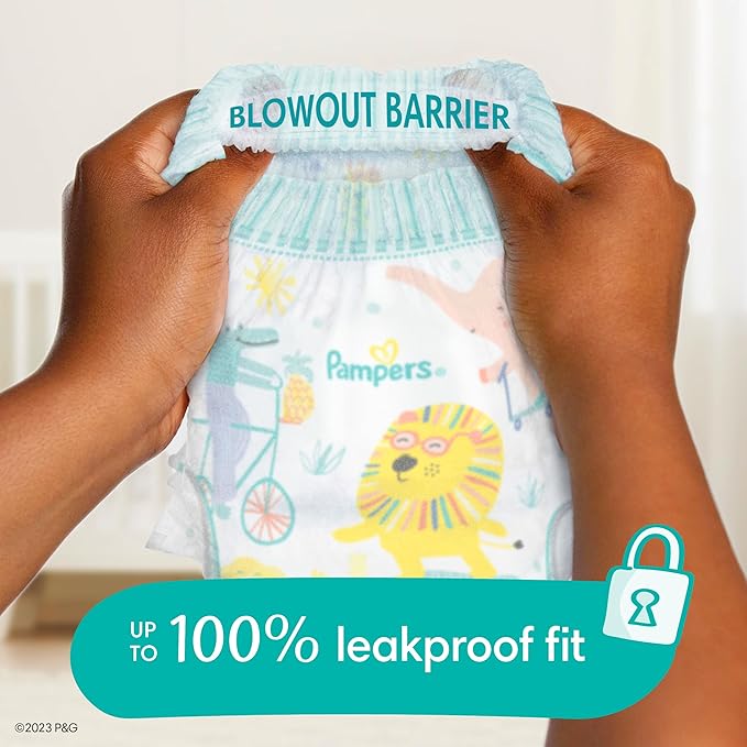 Pampers Diapers - Cruisers 360 - Size 7, 17 Count, Babyproof up to 100% Leakproof Pull-On Diaper (Packaging May Vary)