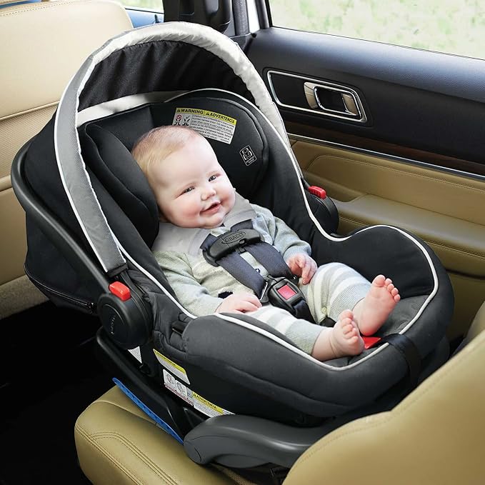 Pro Goleem Car Seat Strap Covers for Babies Unisex Soft Car Seat Strap Shoulder Pads for All Car Seats, Stroller, Pushcar, Small Size Designed for Newborn Gray