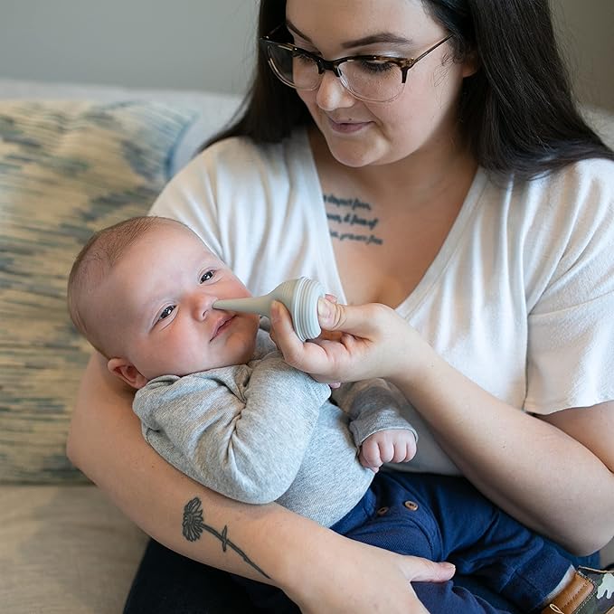 Dr. Brown's Baby Care Essentials Kit, Nail Scissors with Case, Nasal Aspirator, Cradle Cap Brush and Comb, BPA-Free