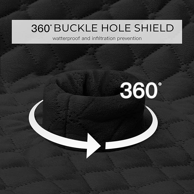 2 Pack Baby Waterproof Car Seat for Potty Training Pad,Piddle Pads Carseat Protector with Waterproof Seat Liner Black