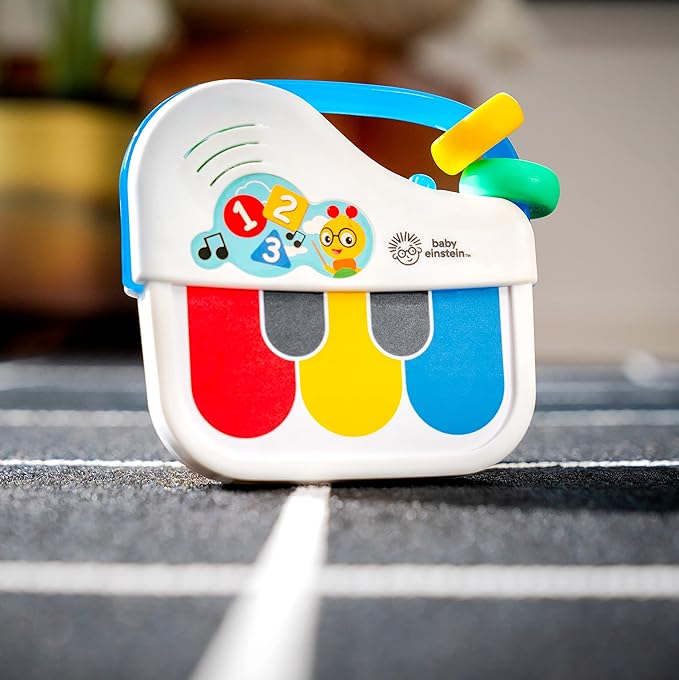 Baby Einstein Tiny Piano Musical Toy, Ages 3 Months+, 13093