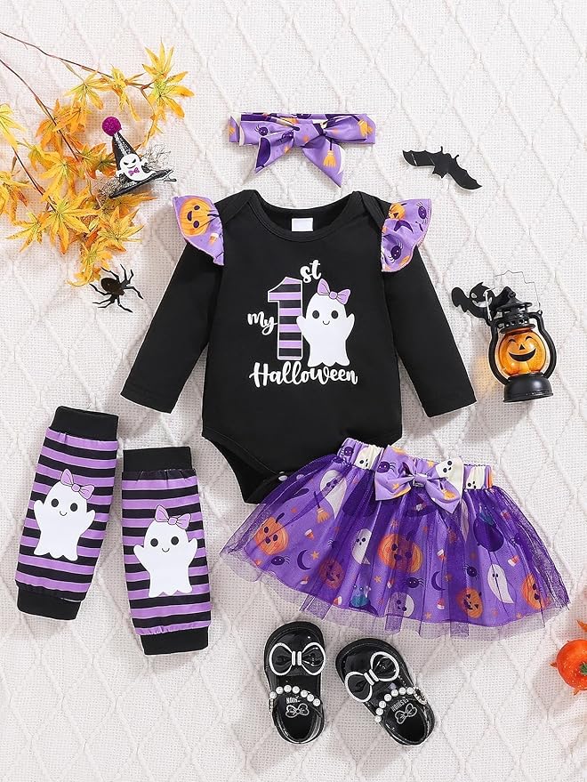 Newborn Infant Clothes Baby Girl Dress Summer Toddler Outfit Cute Girl Romper Skirt Set+Headband