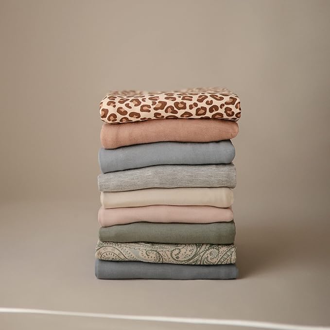 mushie Baby Car Seat Canopy Cover | Breathable & Stretchy Multi Use Cover for Breastfeeding, Nursing, High Chair, Shopping Cart, Strollers (Dried Thyme)