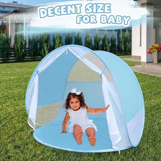 Action Air Portable Anti-UV Pop-Up Beach Tent- Ultimate Sun Shelter & Kids' Play Tent