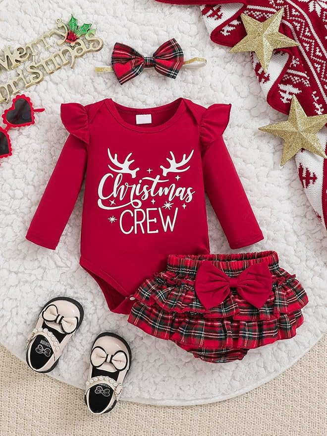Newborn Infant Clothes Baby Girl Dress Summer Toddler Outfit Cute Girl Romper Skirt Set+Headband
