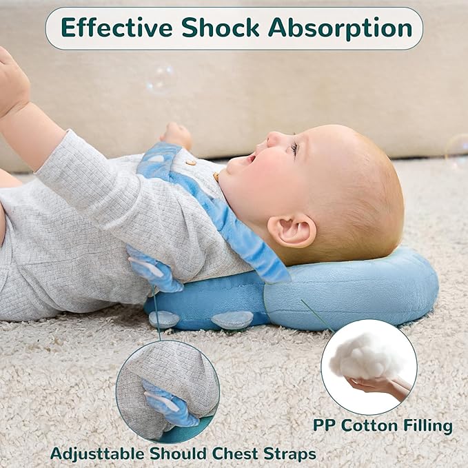 Baby Head Protector Backpack for Falling Crawling and Walking Toddler Essentials Harness Infant Koala Toys Helmets Baby Christmas Gifts Essentials Must Have Stuff Items for 0.5-2 Years