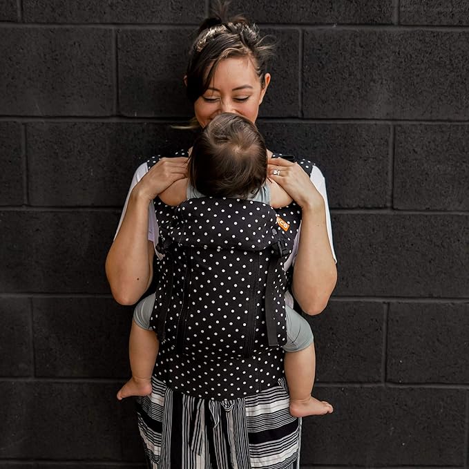 Beco 8 Baby Carrier from Newborn to Toddler (7-45lbs) - All in 1 Hybrid Front, Hip and Backpack Style Carrier with Breathable, Cooling Mesh - Iris
