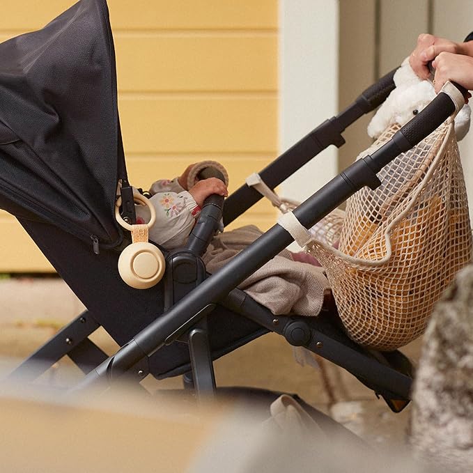 Hatch Go | Portable Sound Machine for Babies and Kids | Sleep Soother | 10 Soothing Sounds | White Noise | Shush | Travel | Registry Gift | Baby Shower | Clips on Stroller | Honey