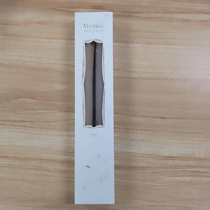 Moonkie Silicone Placemats for Baby & Kid, Stain-Proof Non-Slip Toddler Food Mats Eating Table Mat with 2 Packs