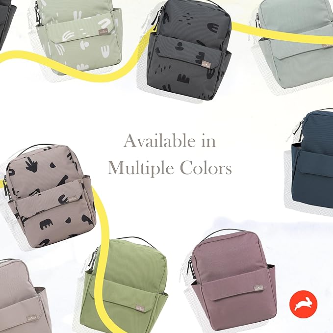 RED ROVR Mini Roo Lightweight Backpack | 6 pockets for everyday essentials (Toffee)