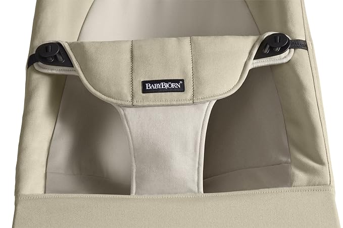 BabyBjörn Bouncer Balance Soft, Cotton, Khaki/Beige
