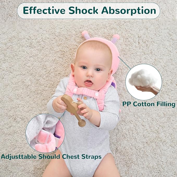 Baby Head Protector Backpack for Falling Crawling and Walking Toddler Essentials Harness Infant Koala Toys Helmets Baby Christmas Gifts Essentials Must Have Stuff Items for 0.5-2 Years