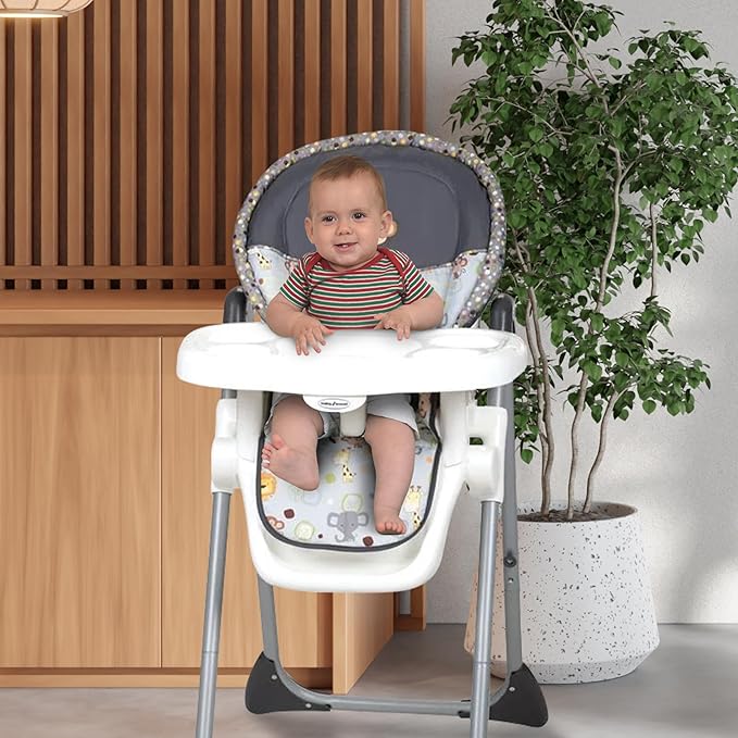 Baby Trend Sit-Right High Chair, Bobble Heads