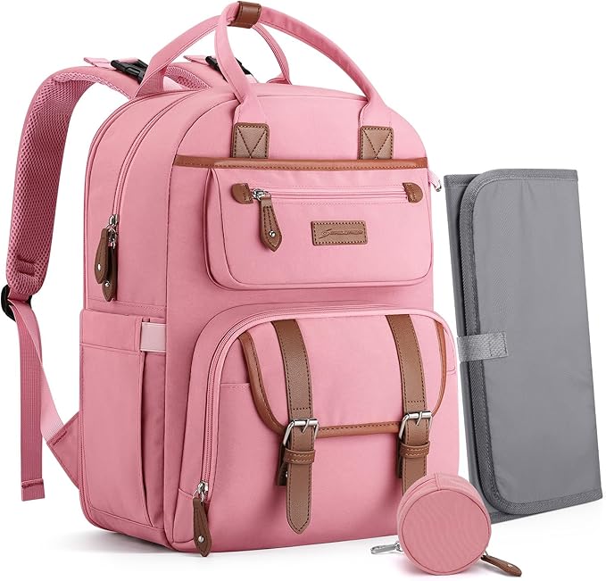 Maelstrom Diaper Backpack, 30L Pink