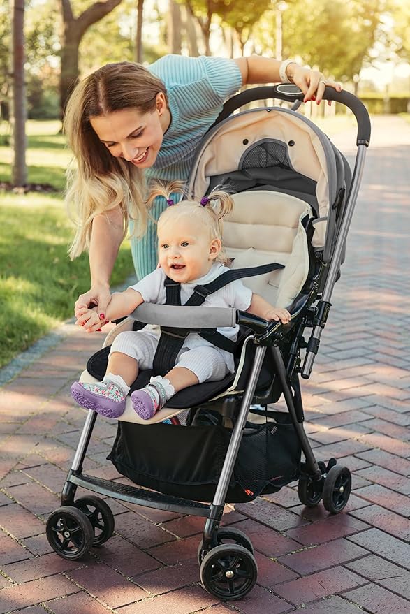 INFANZIA Dry Seat, Car Seat Protector Waterproof Carseat Liner Potty Training Toddlers, Baby and Infants, Piddle Pad for Carseats Strollers (Black, 2 Packs