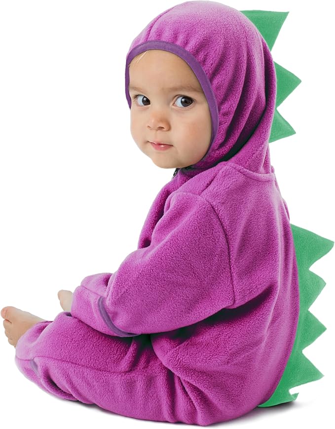 Cuddle Club Fleece Baby Bunting Bodysuit with Hood, Convertible Mittens & Booties, Car Seat Friendly, Soft & Warm, Easy Zip