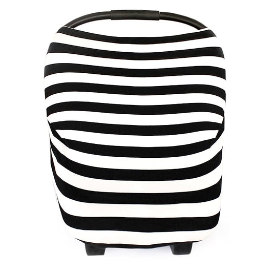 Copper Pearl Multi-Use Cover: Car Seat Covers, Nursing Cover, and Stroller Cover for Sun - Stretchy Fabric, All-Season Use, Stylish Designs, Easy Access for Moms - Classic