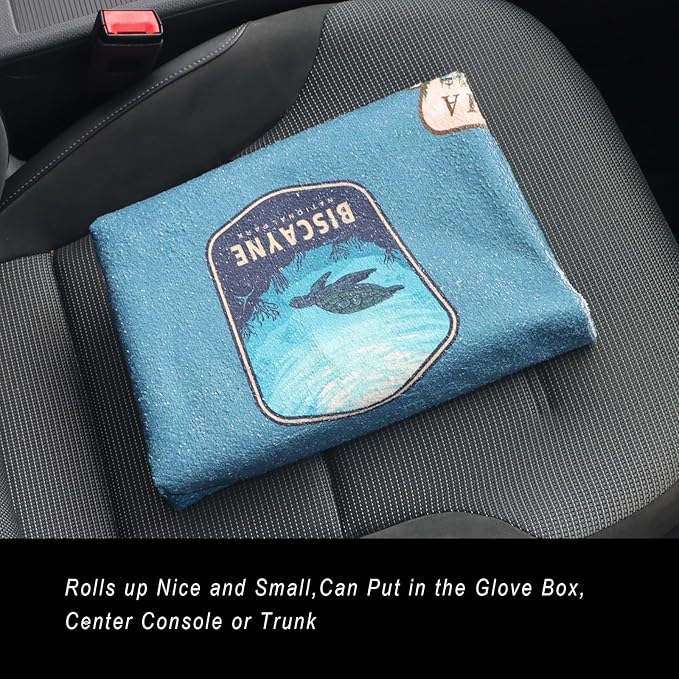 Car Seat Cover Protector Front Seats,for Gym Workout,Running,Swimming,Beach and Hiking,Waterproof Sweat Towel Bucket Seat Covers for Trucks SUV Jeep (National Parks, 2Pcs)