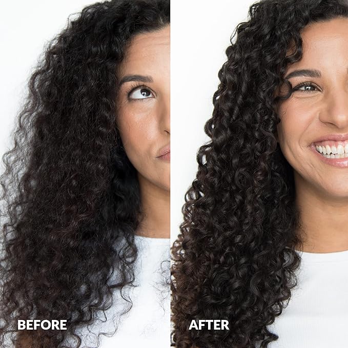 Love Ur Curls Fragrance Free Shampoo and Conditioner Set with All in One Curl Cream Styler for Curly Hair, 3 Step System to Repair, 200 mL