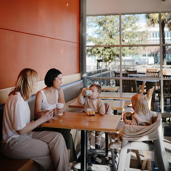 mushie Baby Car Seat Canopy Cover | Breathable & Stretchy Multi Use Cover for Breastfeeding, Nursing, High Chair, Shopping Cart, Strollers (Blush)