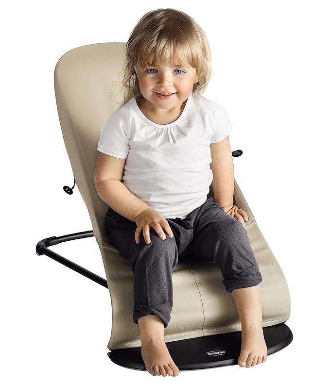 BabyBjörn Bouncer Balance Soft, Cotton, Khaki/Beige
