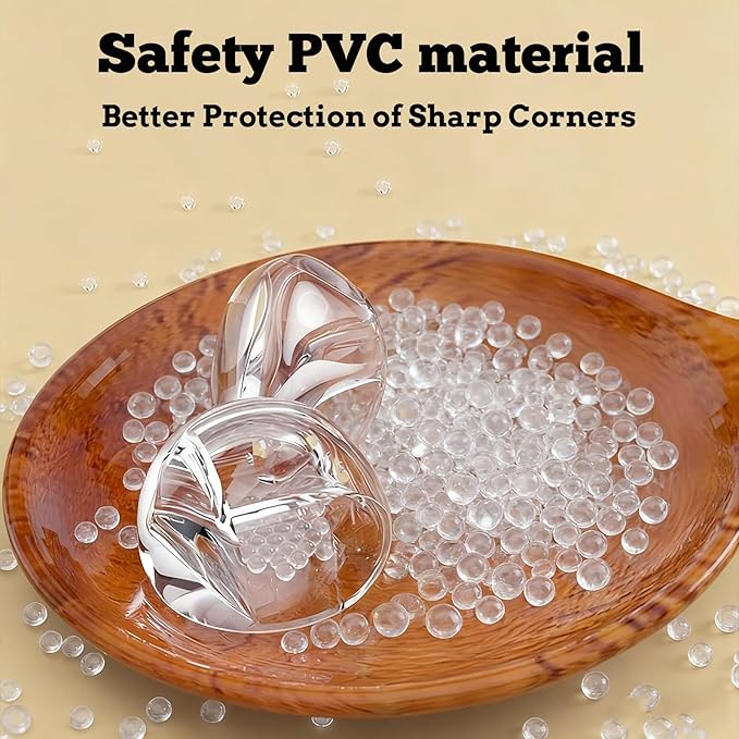 16 Pack Clear Corner Protectors for Furniture,Table Corner Protectors,Furniture Corner Guard & Edge Safety Bumpers for Table Edges & Sharp Corners