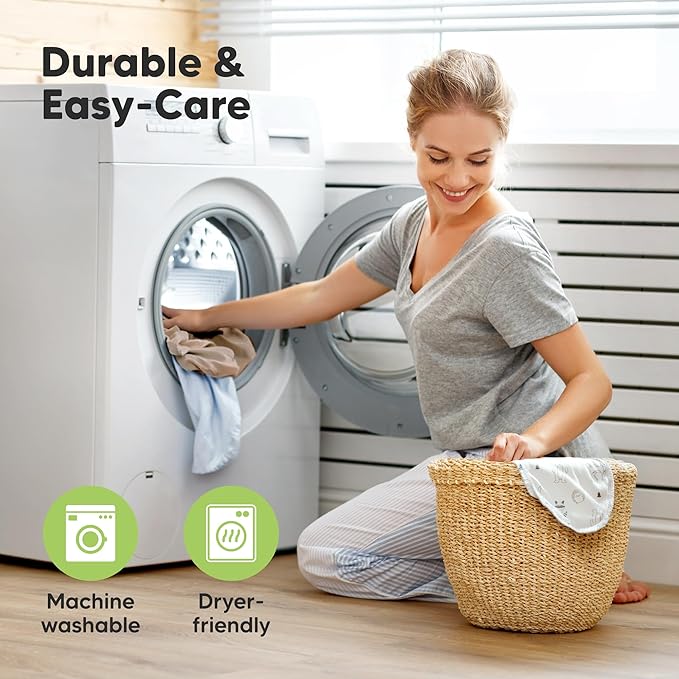 KeaBabies 2-Pack Organic Crib Sheets for Boys, Girls - 52x28 Fitted Crib Mattress Sheet Neutral, Breathable Jersey Cotton Cover for Baby Bed, Toddler Mattress, Soft & Cute Prints (Butterflies)