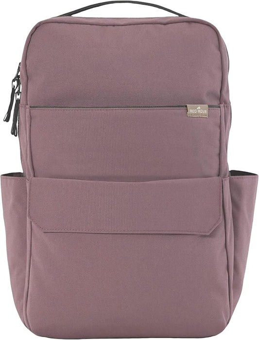 RED ROVR Roo Lightweight 1 LB Diaper Bag Backpack | 11 organizational pockets| Durable & Water-Resistant (Mauve)