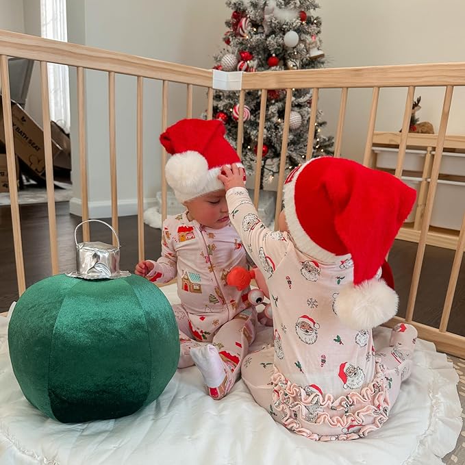 HARPPA Baby Gate Playpen for Babies and Toddlers Wooden Playpen Large Baby Fence Play Yards for Play Area (71.5x79.5x24 inches)