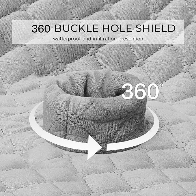 2 Pack Baby Waterproof Car Seat for Potty Training Pad,Piddle Pads Carseat Protector with Waterproof Seat Liner (Grey-2 Packs)