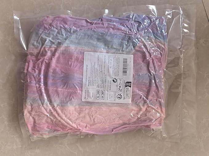 Rainbow Bed Canopy for Girls,X-Large Princess Canopy Hanging Netting Bedroom Decor for Girls Mosquito Net for Baby Crib, Twin to King Size Bed