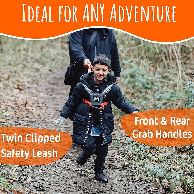 Hobbledehoo Safety Harness For Kids & Toddlers Aged 2-7 Years, Child Harness For Walking & Play Autism Safety Awareness